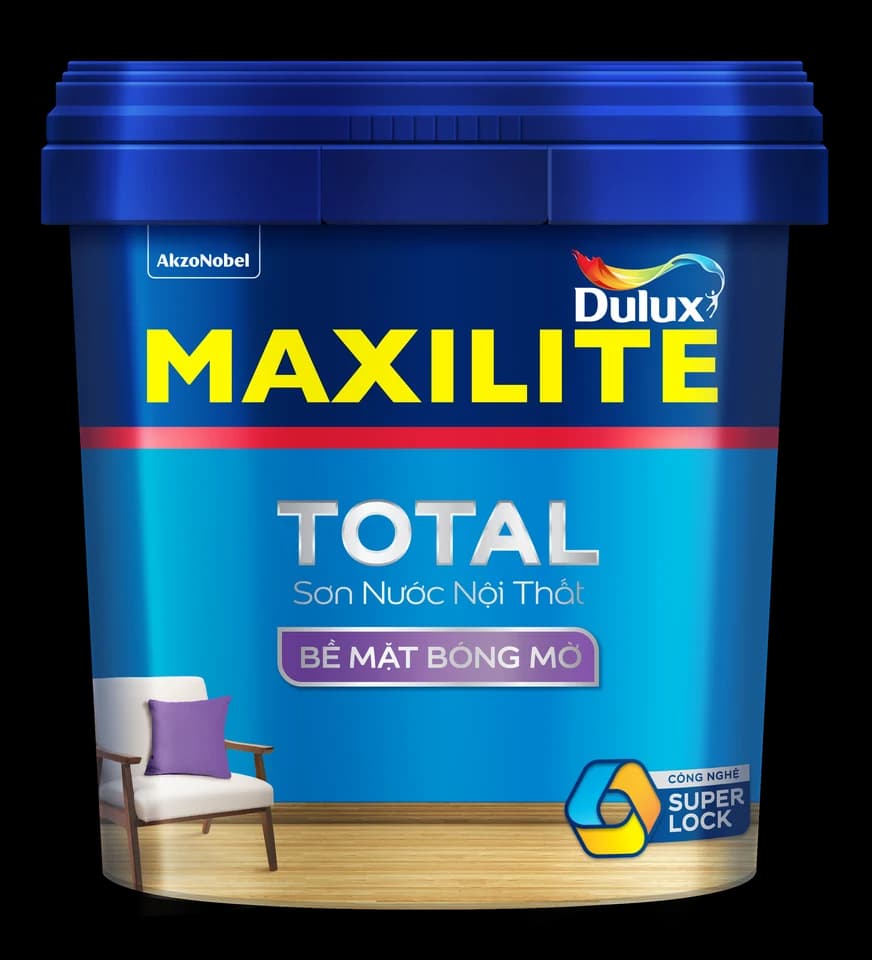 Maxilite Total Nội Thất Bóng Mờ 30CB 15L