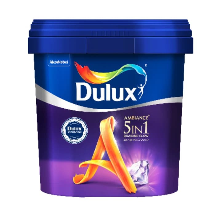 Dulux Ambiance 5in1 Diamond Glow Siêu Bóng 66AB 1L