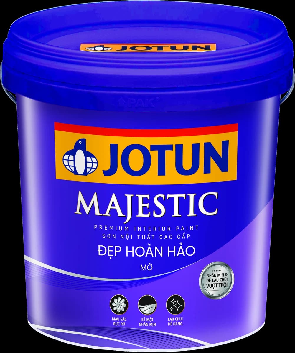 Jotun Majestic Đẹp Hoàn Hảo Mờ 1L