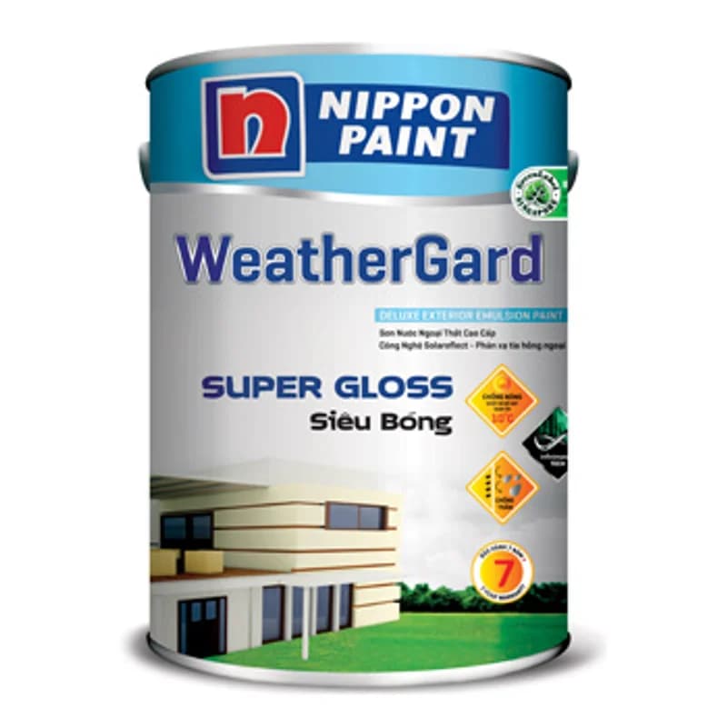 Nippon WeatherGard Siêu Bóng 5L