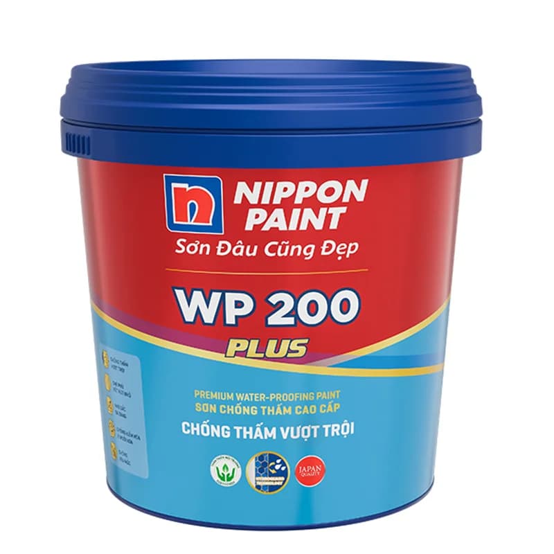 Nippon WP 200 Plus Chống Thấm Pha Màu 6KG