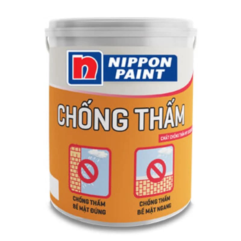 Nippon WP 100 Chống Thấm Pha Xi Măng 18KG