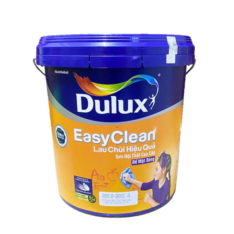 Dulux EasyClean Lau Chùi Hiệu Quả Bóng A991B 15L